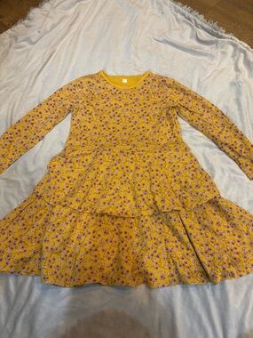 Tea Collection floral layered dress size 7